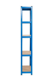 Rhino Racking 2 Bays - 180 X 90 X 30Cm - Blue - 5 Tier Boltless Heavy Duty Garage Shelving Unit - 1000Kg Load Weight - thumbnail 2
