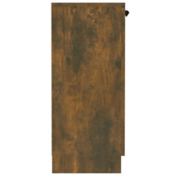 Berkfield Sideboard Smoked Oak 60X30X70 Cm Engineered Wood - thumbnail 4