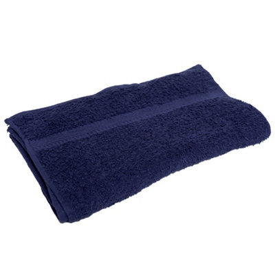 Towel City Clic Range 400 Gsm - Sports / Gym Towel (30 X 110 Cm) Navy (One Size) - image 1