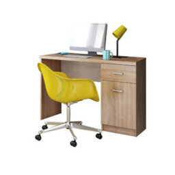 Heze Furniture Andy Desk With Storage - Sonoma Oak - thumbnail 5