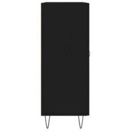 Berkfield Classic Sideboard Black 69.5X34X90 Cm Engineered Wood - thumbnail 7