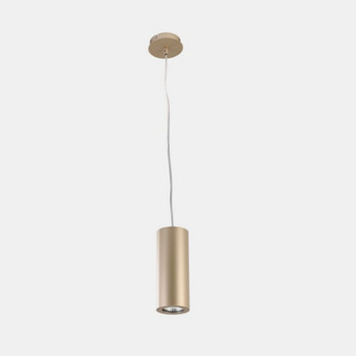 Luminosa Lighting Luminosa Pipe Slim Pendants 300mm Gold Gu10
