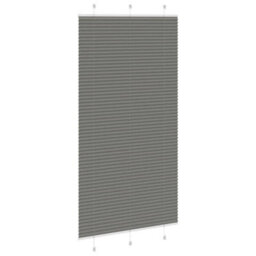 Berkfield Modern Pleated Blind Anthracite 105X200 Cm Fabric Width 104.4 Cm Polyester - thumbnail 4