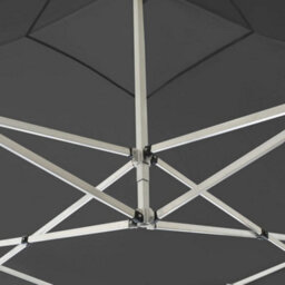 Berkfield Professional Folding Party Tent Aluminium 3X3 M Anthracite - thumbnail 5