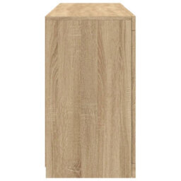 Berkfield Sideboard With Led Lights Sonoma Oak 123X37X67 Cm - thumbnail 7