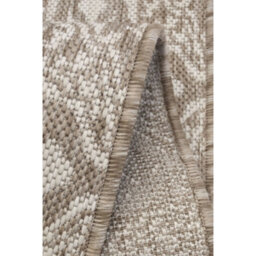 Melrose Eden Victorian Natural Large Indoor Outdoor Area Rug 3mm Pile Height - 160/230Cm - thumbnail 4