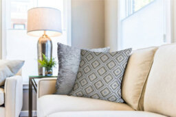 Nevada Cushion Cover In Silver Grey - thumbnail 2