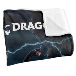 Dungeons & Dragons Monster Manual Art Blanket White (One Size) - thumbnail 3