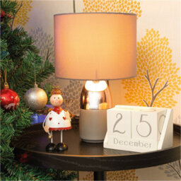 Netagon Festive Metal Standing Christmas Angel Ornament- White