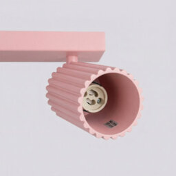 Luminosa Lighting Luminosa Karbon Ceiling Spotlight Bar Pink 4X Gu10 - thumbnail 6