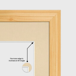 AK Frames 40X20Cm Light Oak Classic Multi Photo Frame With Ivory Mount - Holds 3 Apertures (3X) 6X4 Photos - thumbnail 7