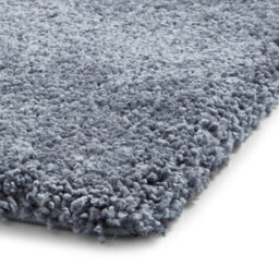 Slate Grey Plain Shaggy Easy To Clean Modern Polypropylene Rug For Living Room Bedroom And Dining Room-160Cm X 220Cm - thumbnail 7