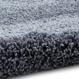 Slate Grey Plain Shaggy Easy To Clean Modern Polypropylene Rug For Living Room Bedroom And Dining Room-160Cm X 220Cm - thumbnail 6