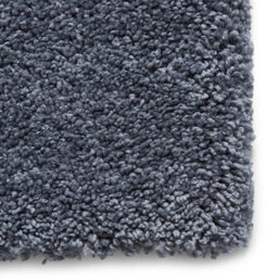 Slate Grey Plain Shaggy Easy To Clean Modern Polypropylene Rug For Living Room Bedroom And Dining Room-160Cm X 220Cm - thumbnail 4