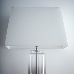 "K Living Kliving 17"" Modern White Rectangle Light Shade For Ceiling Pendant" - thumbnail 1