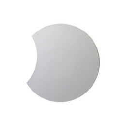Luminosa Lighting Luminosa Fusion Wall Lamp 27Cm Round, 1260Lm, 16W Led 3000K Matt White, Acrylic
