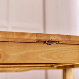 Furniturebox Uk Salcombe Extending Oak Effect Wooden Table & 2 Tenby Benches - thumbnail 7