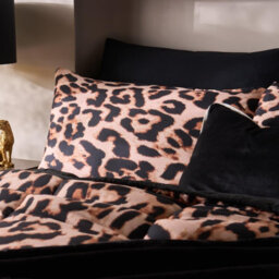 Ohs Leopard Coverless 10.5 Tog Duvet Set Pillowcase Quilted Cover - Double - thumbnail 4