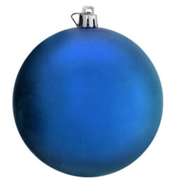Christmas Tree World 8Cm Blue Bauble Set Shiny/matt (40 Pc) - thumbnail 5