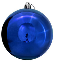 Christmas Tree World 8Cm Blue Bauble Set Shiny/matt (40 Pc) - thumbnail 6