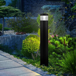 Long Life Lamps Company Outdoor Garden Led Bollard Ground Spike Light Black Ip54 Cool White Zlca01 - thumbnail 7