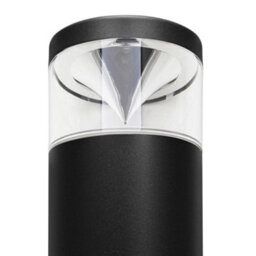 Long Life Lamps Company Outdoor Garden Led Bollard Ground Spike Light Black Ip54 Cool White Zlca01 - thumbnail 3