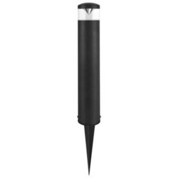 Long Life Lamps Company Outdoor Garden Led Bollard Ground Spike Light Black Ip54 Cool White Zlca01