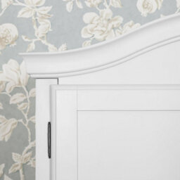 Statement Furniture Romance Double Wardrobe French Style With Crystal Handles - Antique White - thumbnail 4