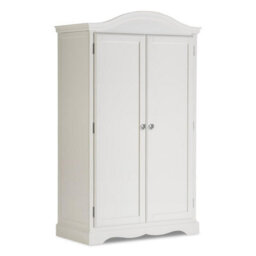 Statement Furniture Romance Double Wardrobe French Style With Crystal Handles - Antique White - thumbnail 5