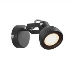 Nordlux Aslak Metal Wall Light Adjustable Head Black,plug In Or Mains - thumbnail 2