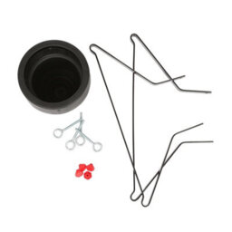 Harbour Housewares Classic Real Christmas Tree Stand - 5.5In - Black - thumbnail 4