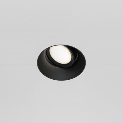 Luminosa Lighting Luminosa Dot Round Trimless Recessed Downlight Black 1Xgu10 - image 1