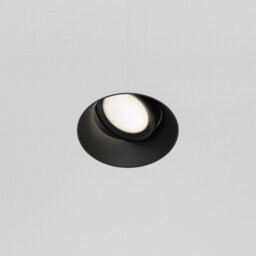 Luminosa Lighting Luminosa Dot Round Trimless Recessed Downlight Black 1Xgu10 - thumbnail 1