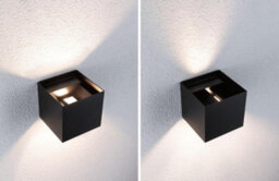 Led Wall Light Anthracite Modern Ip65 Waterproof Outdoor/indoor - thumbnail 5