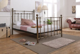 Save On Goods UK 4Ft6 Double Brass Finish,traditional Antique Victorian Metal Bed Frame Bedstead,4Ft6 Double,5Ft King - thumbnail 8