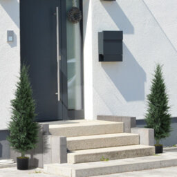 Homcom Set Of 2 Decorative Artificial Plant, Fake Plant For Home Decor - thumbnail 9