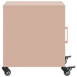 Berkfield Bedside Cabinets 2 Pcs Pink 36X39X43.5 Cm Steel - thumbnail 7