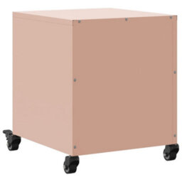 Berkfield Bedside Cabinets 2 Pcs Pink 36X39X43.5 Cm Steel - thumbnail 8