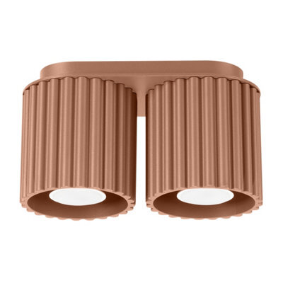 Luminosa Lighting Luminosa Aura Surface Mounted Downlight Mocha 2X Gu10 - image 1