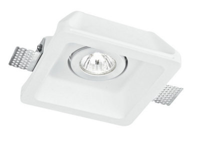Luminosa Lighting Luminosa Morgana Recessed Adjustable Downlight White 15.5X15.5X6Cm - image 1
