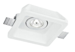 Luminosa Lighting Luminosa Morgana Recessed Adjustable Downlight White 15.5X15.5X6Cm - thumbnail 1