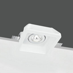 Luminosa Lighting Luminosa Morgana Recessed Adjustable Downlight White 15.5X15.5X6Cm - thumbnail 2