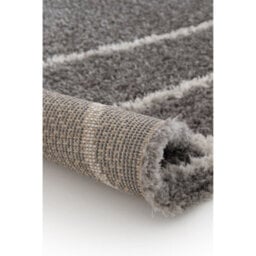 Melrose Squiggle Grey Coloured Medium Area Indoor Rug 120/170Cm - thumbnail 4