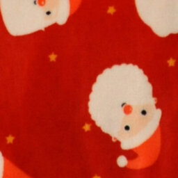 Dreams & Drapes Jolly Santa Plush Fleece Throw - thumbnail 2