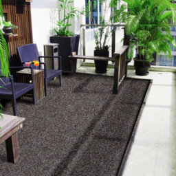 Floordirekt Artificial Felt Grass Matting Wonder Colour Easy Care Durable Ideal For Balcony Terrace Brown - 133 X 300 Cm - thumbnail 2