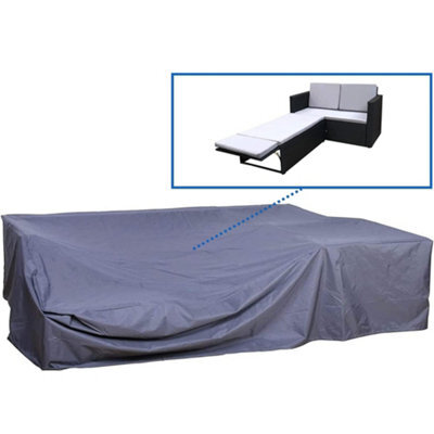 Evre Breathable Weatherproof 600D Oxford Cloth Cover For Love-Bed Rattan Furniture Set - image 1