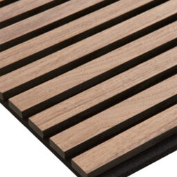 Home Treats Wall Panel Wood Slat Walnut Decorative Wooden Wallpanelling 3D Slatted Acoustic Sound Absorbing Ceiling Or Wall Slats 240 X 60 Cm - thumbnail 7