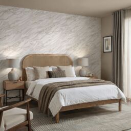 Contour Cream Marble Contemporary Smooth Wallpaper - thumbnail 8