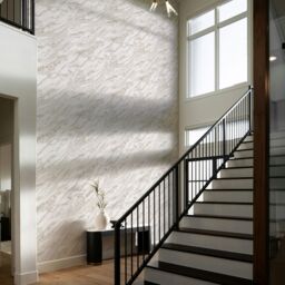 Contour Cream Marble Contemporary Smooth Wallpaper - thumbnail 5