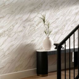 Contour Cream Marble Contemporary Smooth Wallpaper - thumbnail 6